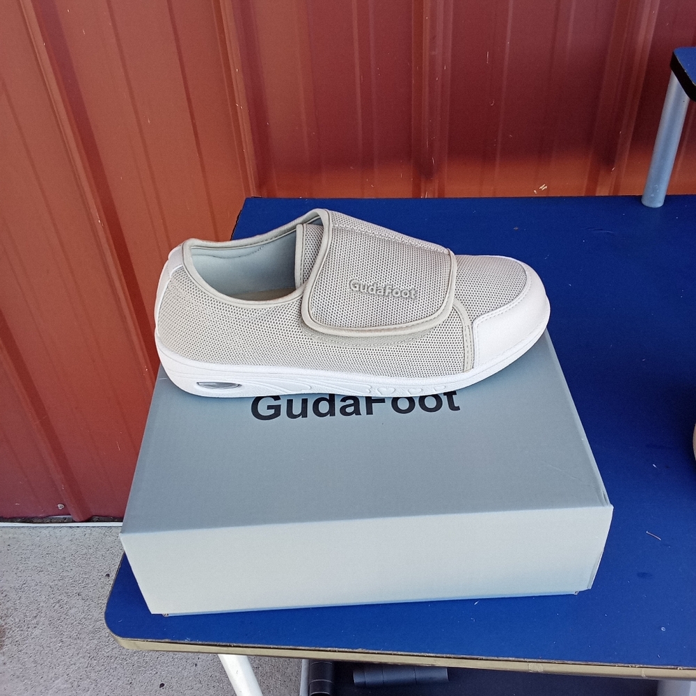 Women's Beige and White Sneakers